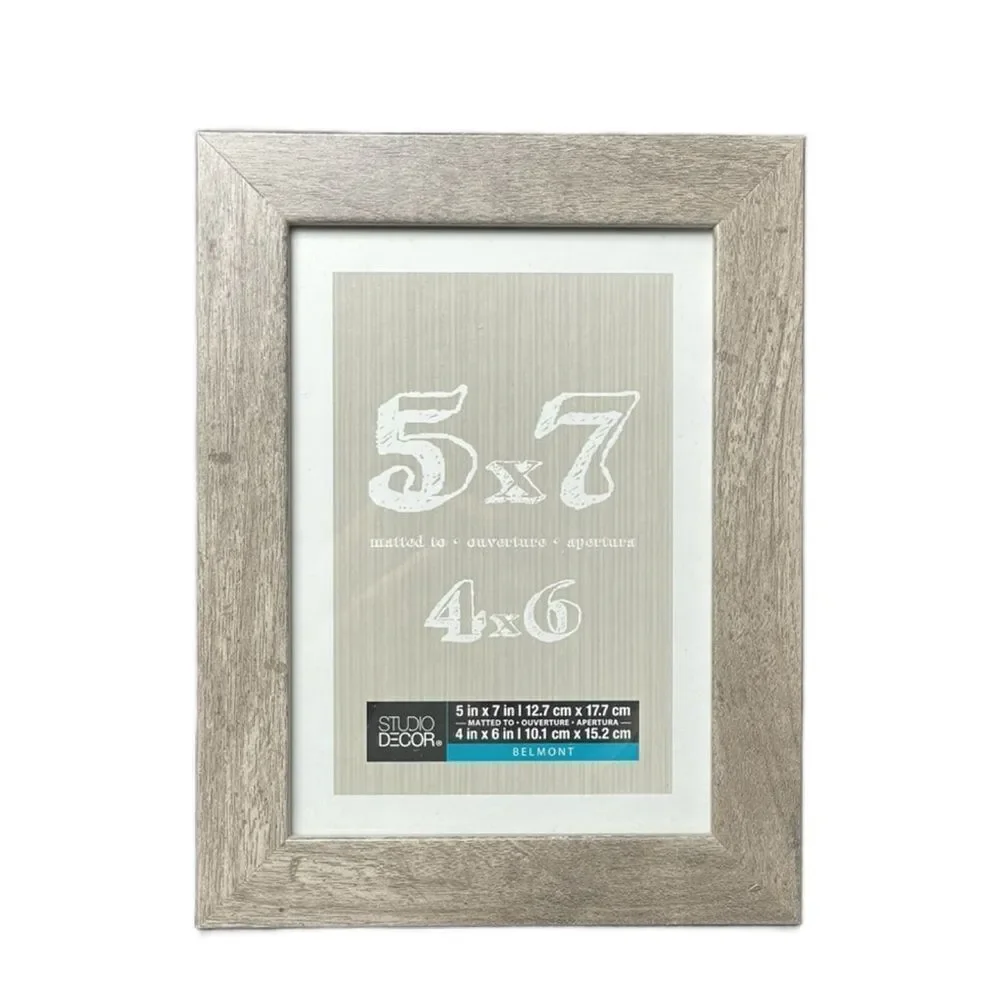 Studio Decor Gray Belmont Free Standing Picture Frame